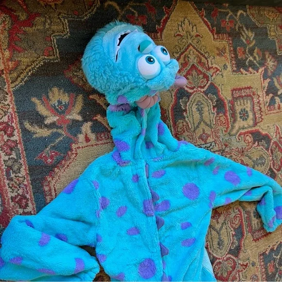 Disney Store Monster’s Inc Sulley Costume Pixar Monster University 7-8 - Picture 8 of 16